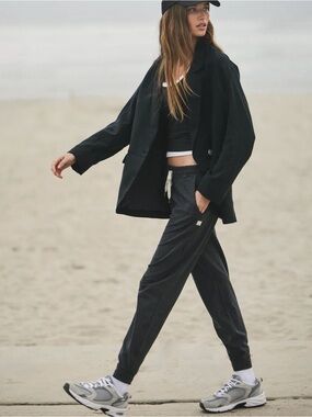 Vuori Charcoal Gray Cozy Joggers with Drawstring